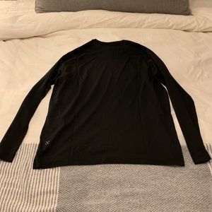 Lululemon mens xl L/S metal vent tech black